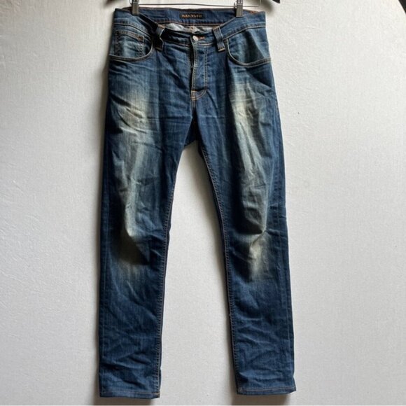Nudie Jeans Grim Tim Denim Sz 32 - Picture 1 of 16